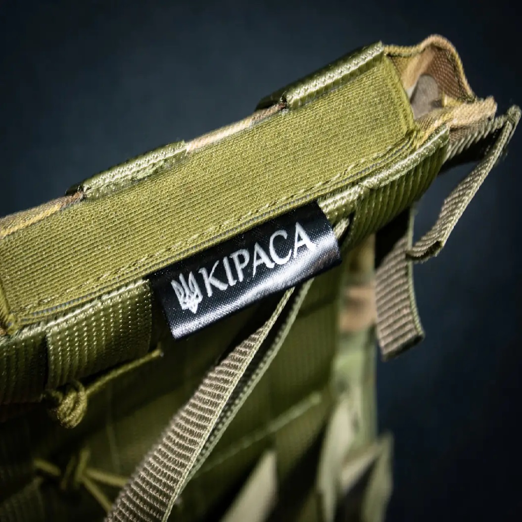Підсумок під 3 магазини АК Kirasa з кордури мультикам (Арт KI236) - Зображення 8
