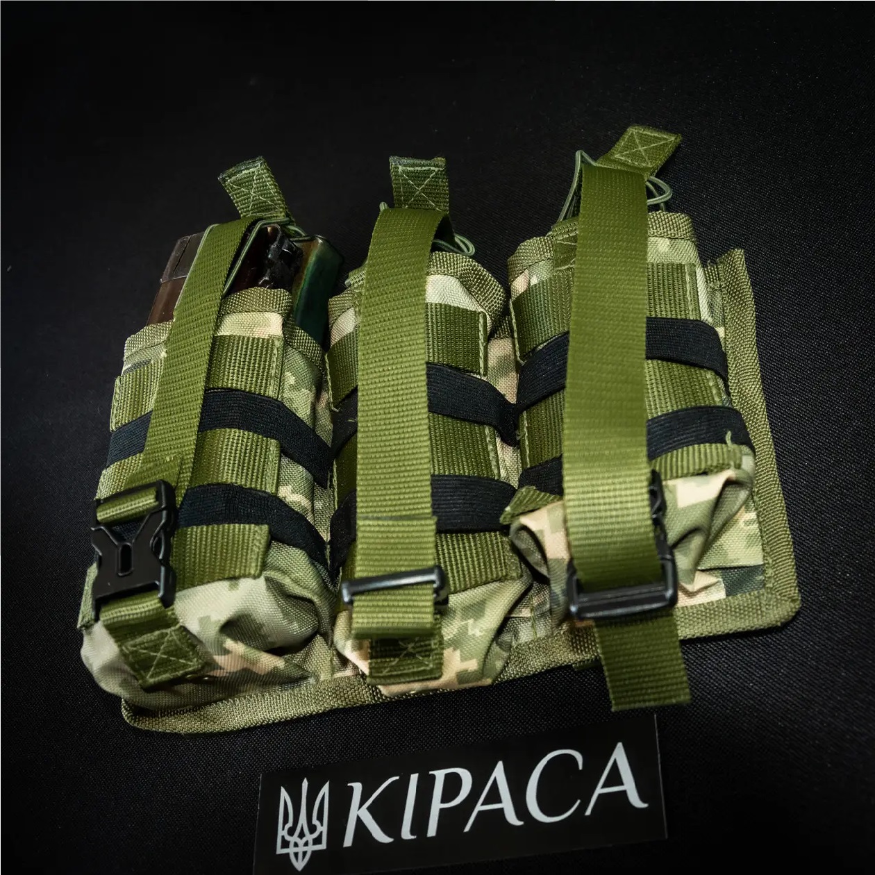 Підсумок під 6 магазинів АК Kirasa з кордури піксель (Арт.KI243) - Зображення 8