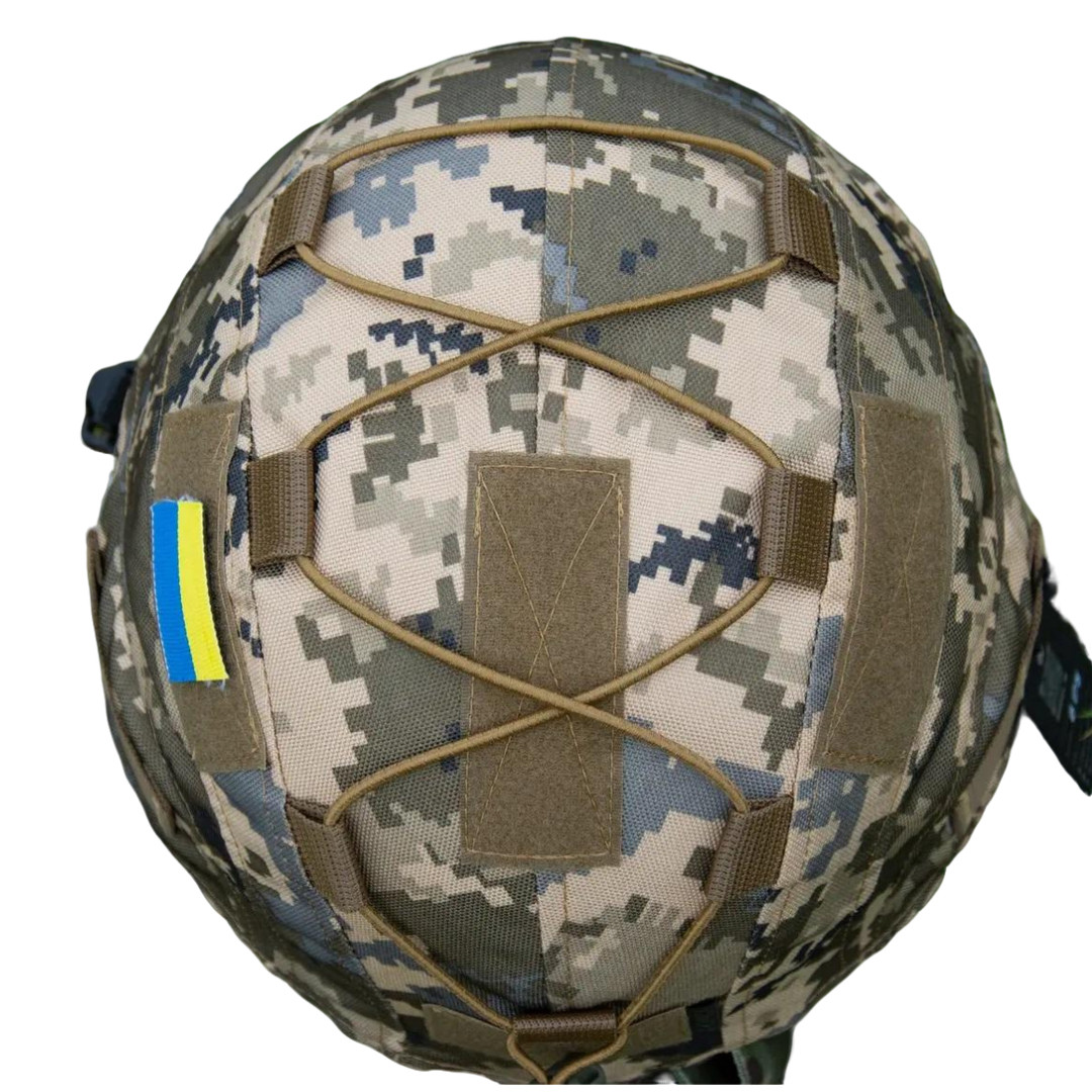Кавер Kirasa на загальновійськову каску піксель (Арт.KI612) - Зображення 2