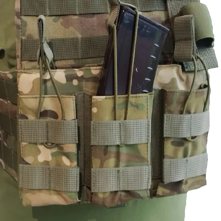 Підсумок під 3 магазини АК Kirasa з кордури мультикам (Арт KI236) - Зображення 4