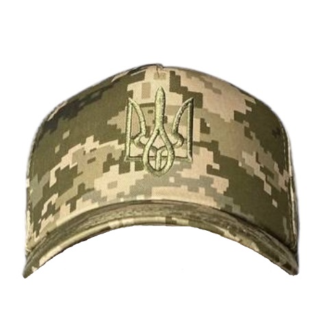 Кепка військова ЗСУ герб піксель (RA8930) - Зображення 2