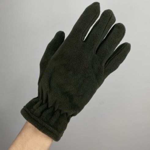 Рукавички Fleece POLAR-240 олива (LE2605) - Зображення 4