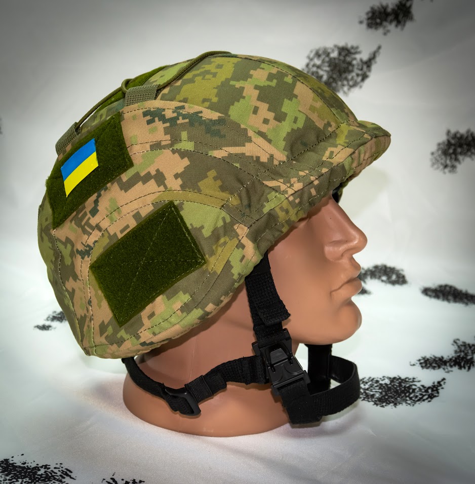 Кавер Kirasa на шолом с козирком Ballistic Helmet KC-HM001мультикам (Арт.KI605) - Зображення 2
