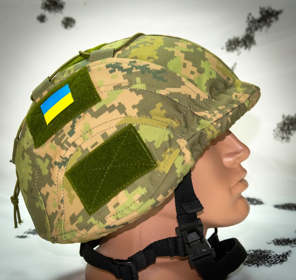 Кавер Kirasa на шолом с козирком Ballistic Helmet KC-HM001мультикам (Арт.KI605) - Зображення 7