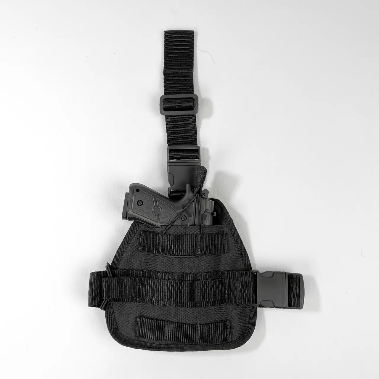 Кобура на стегно для ПМ з Molle чорна(LE2438) - Зображення 6