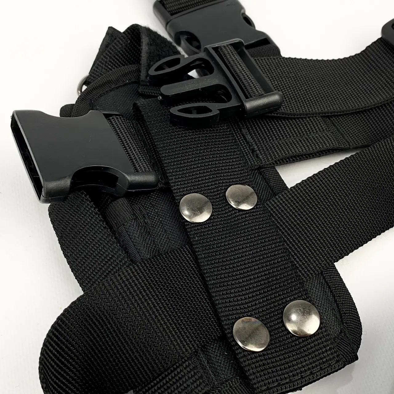 Кобура на стегно для ПМ з Molle чорна(LE2438) - Зображення 4
