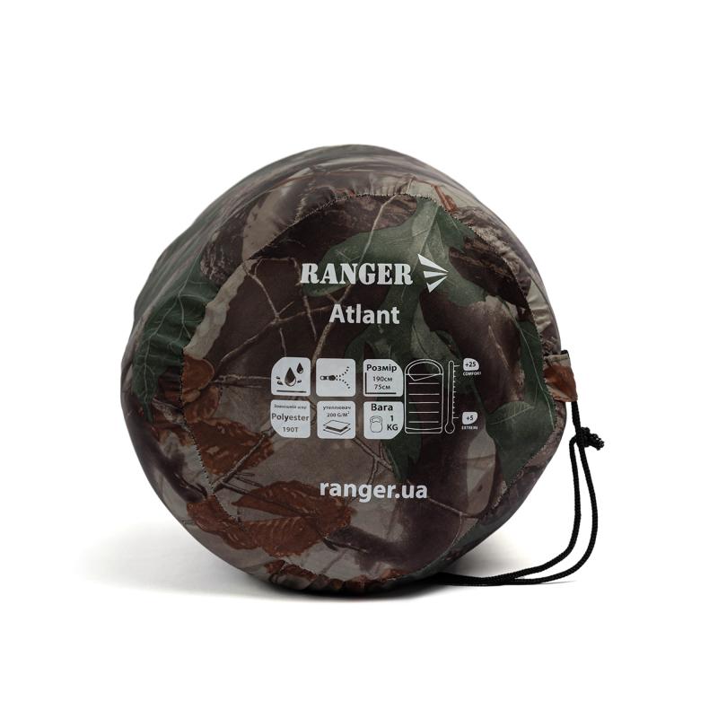 Спальний мішок Ranger Atlant Camo (Арт. RA 6638) - Зображення 6