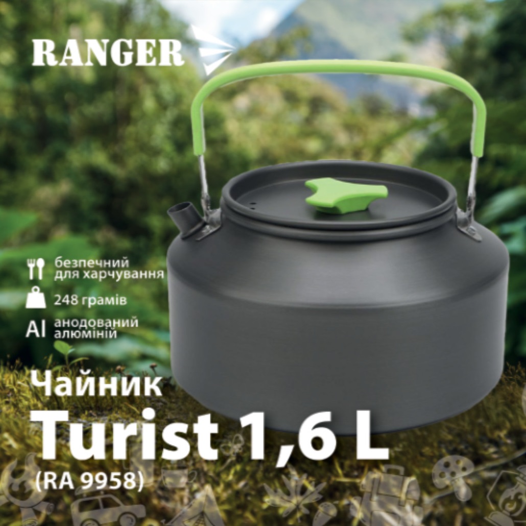 Чайник Ranger Turist 1,6 L (RA 9958) - Зображення 9