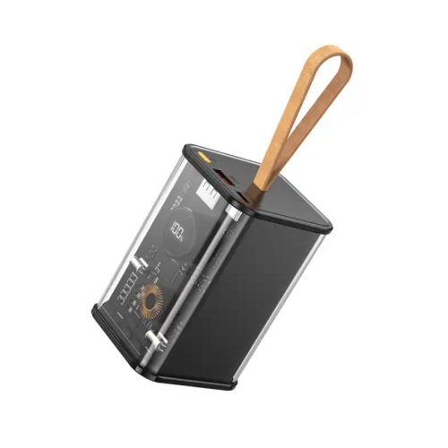 Power Bank Aspor A365 Notebook Series 20000mAh 65W (USB/Type-C)- графіт (900139) - Зображення 3