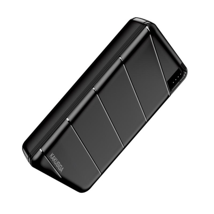 Power Bank Kakusiga KSC-1086 20000mAh (2USB/USB-C/22.5W)- чорний (900163)