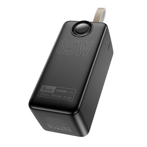 Power Bank Avantis A375 50000mAh (USB/2USB-C/65W)- чорний (900166) - Зображення 2